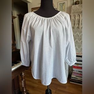 5 for $25 Everline striped top